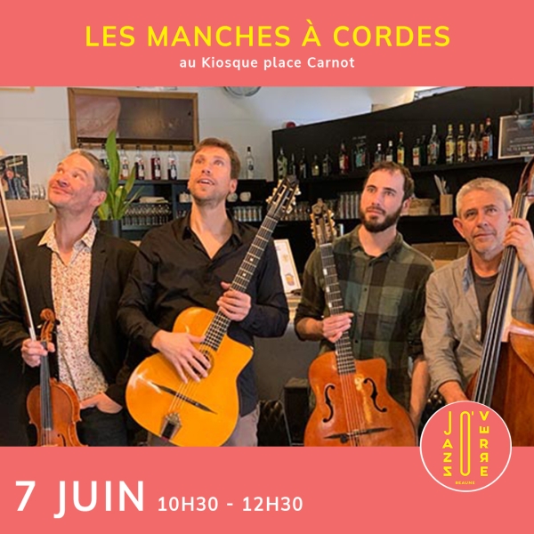Beaune - Du swing sur le marché avec Les Manches à Cordes ce samedi