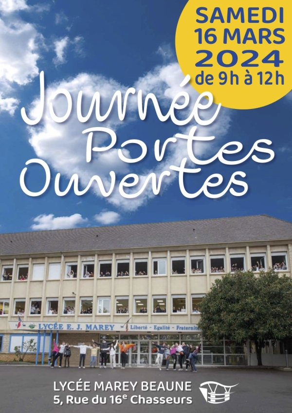 Beaune - Découvrez le Lycée Étienne-Jules Marey lors de sa journée portes ouvertes ce samedi 16 mars