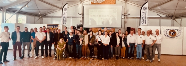 Beaune - Le Kiwanis a remis remet 35 000 € à 17 associations pour l’enfance