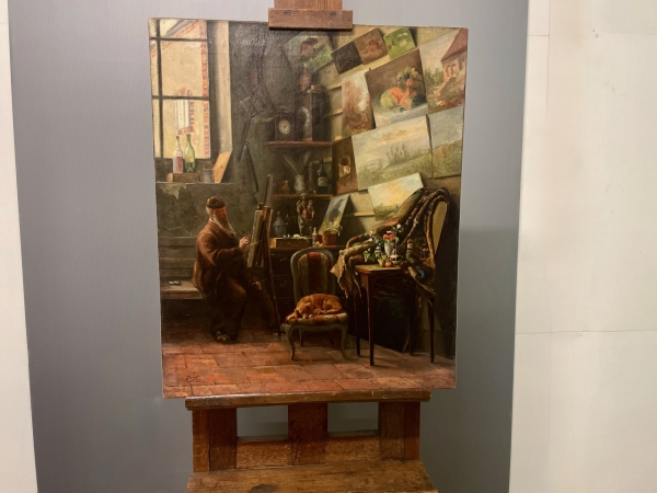 Musée des Beaux-Arts de Beaune - Série « Trésors cachés » : l’intimité d’un atelier d’artiste révélée par le beaunois Édouard Darviot 