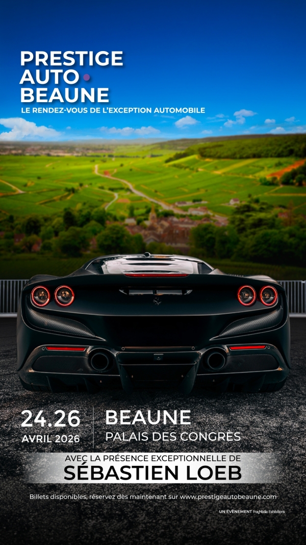 À Beaune, l’automobile devient une expérience : Sébastien Loeb et le Dakar en vedette à Prestige Auto Beaune 2026