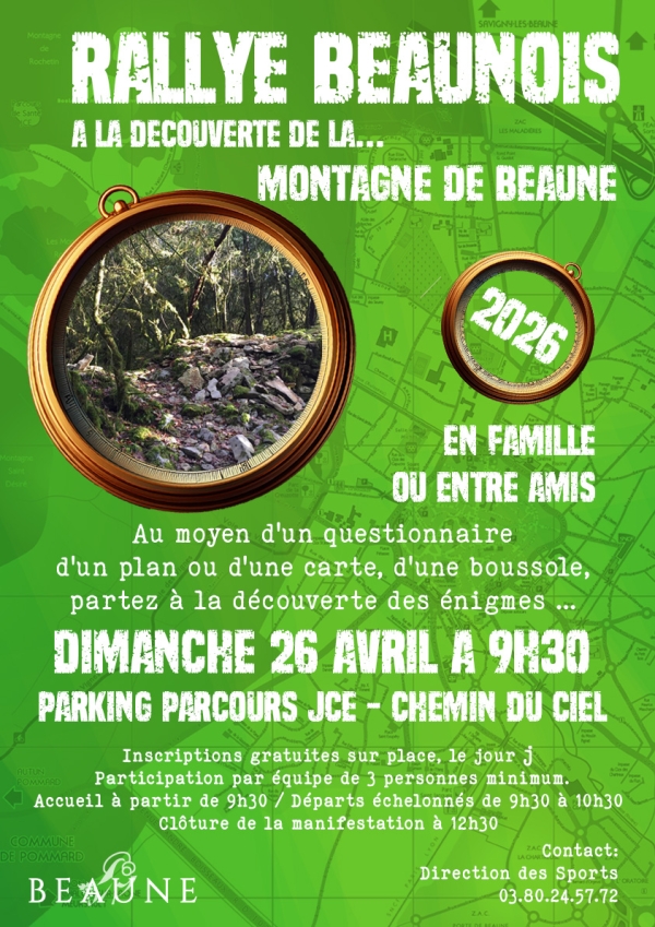 Beaune - Un rallye familial pour partir à la découverte de la montagne de Beaune ce dimanche