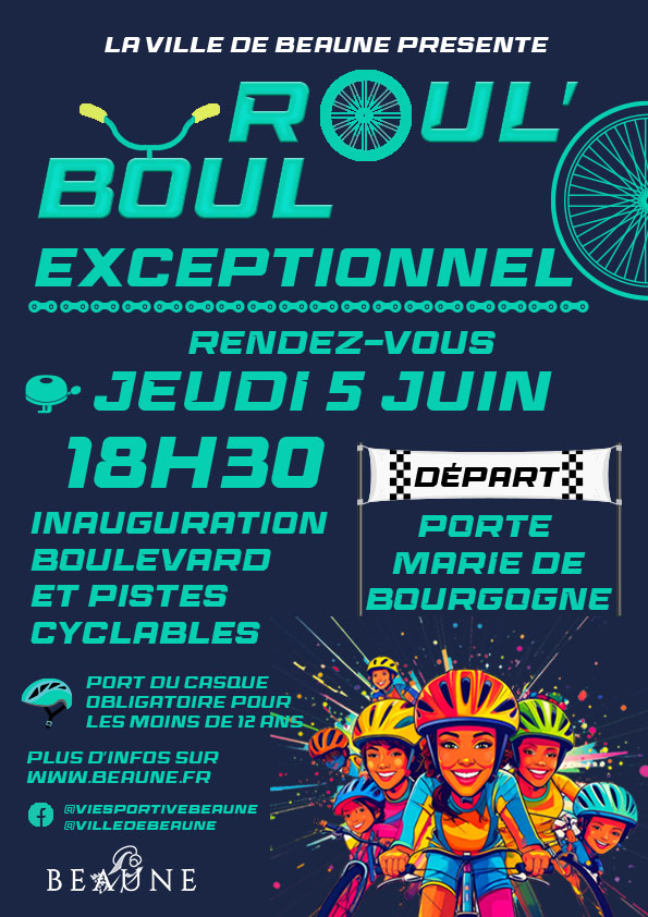 Beaune - Tous en selle pour le Roul’Boul’ spécial piste cyclable du jeudi 5 juin