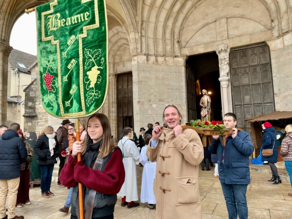 Beaune – Saint-Vincent 2026 : le Domaine Guyot recevra la statue dimanche