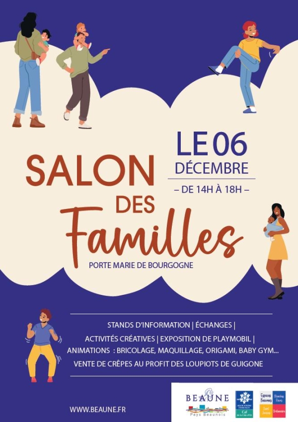 Beaune - Un Salon des Familles festif et créatif ce samedi 6 décembre
