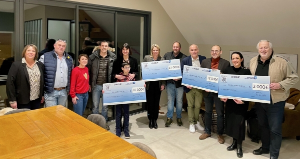 Beaune - La générosité du Semi-marathon se concrétise avec 57 000 € remis aux associations