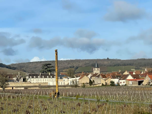 Bourgogne - Les tours antigel et les éoliennes : deux solutions innovantes au service des viticulteurs face aux risques de gel