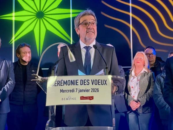 Cérémonie des vœux 2026 à Beaune - Fin de mandature communautaire : Michel Quinet appelle au pragmatisme et à l’optimisme