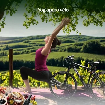 Beaune – Yog’apéro Vélo : pédaler, respirer, savourer