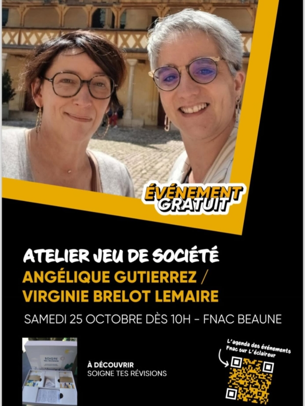 À la Fnac de Beaune, on révise en s’amusant avec “Soigne tes révisions” ce samedi 