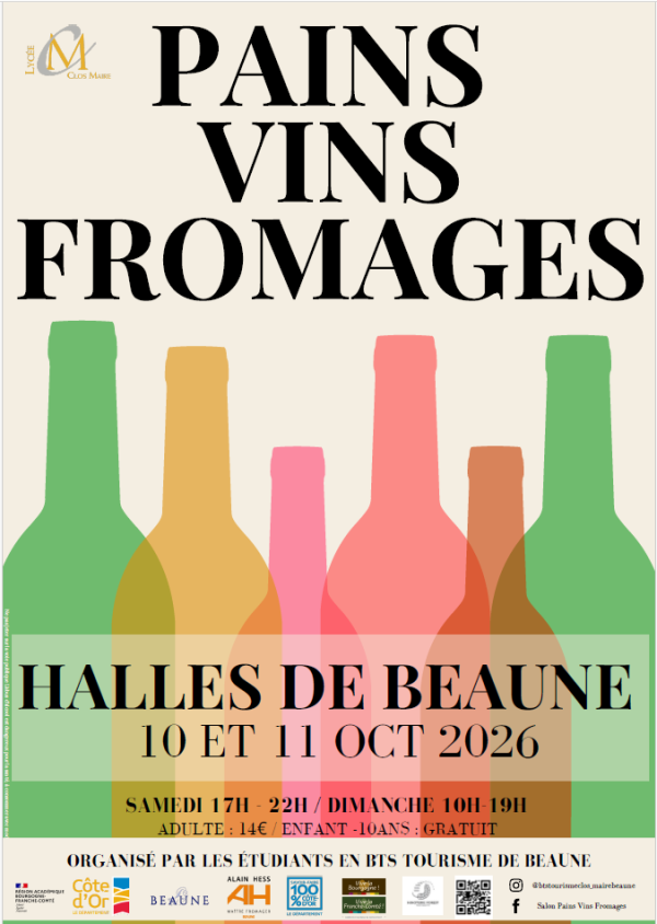 Beaune – Pains, Vins, Fromages : les étudiants du BTS Tourisme donnent rendez-vous aux gourmands sous les Halles