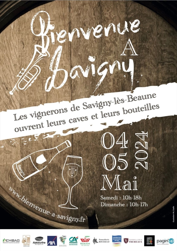 « Bienvenue à Savigny » - Découvrez les trésors de Savigny lors de son festival viticole annuel les 4 et 5 mai