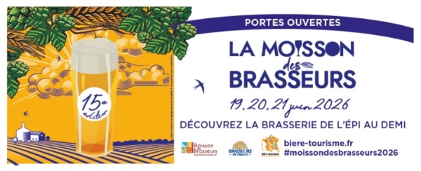 La Moisson des Brasseurs revient les 19, 20 et 21 juin en Bourgogne-Franche-Comté pour sa 15e édition