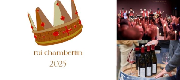 L'évènement Roi Chambertin aura lieu jeudi 13 novembre à Gevrey-Chambertin