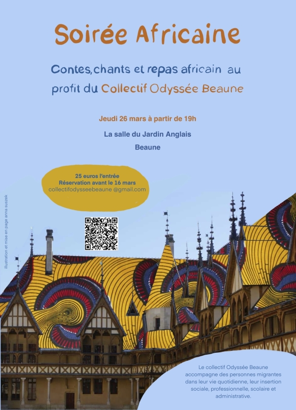 Beaune - Une soirée africaine solidaire organisée le 26 mars au pavillon du Jardin anglais