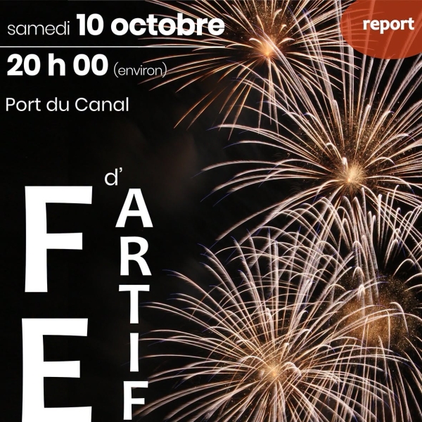 Chagny - Le feu d’artifice du 13 juillet reporté au 10 octobre