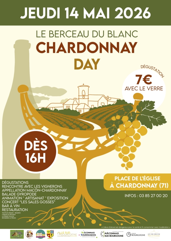 11e édition du Chardonnay Day le jeudi 14 mai