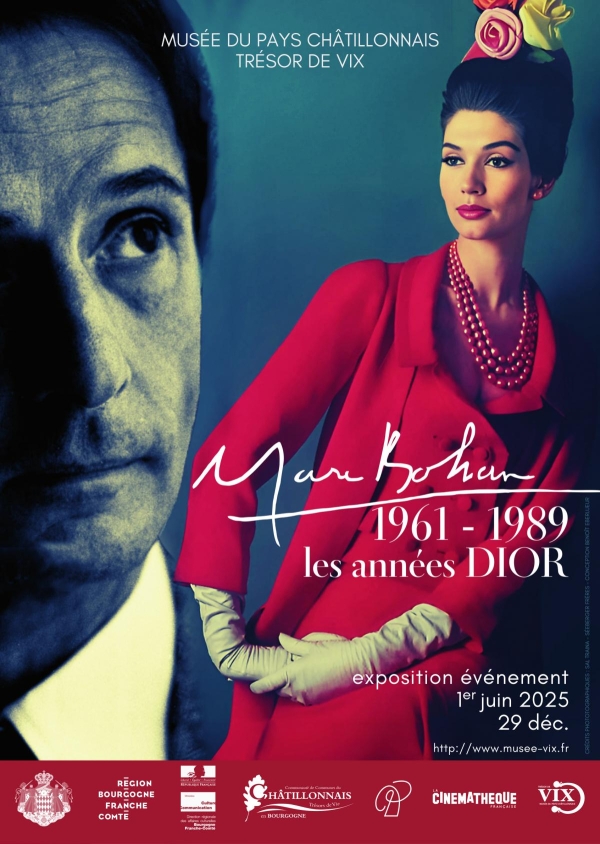 « Marc Bohan : Les Années Dior » - Un hommage émouvant au couturier discret de l’élégance au Musée du Pays Châtillonnais – Trésor de Vix