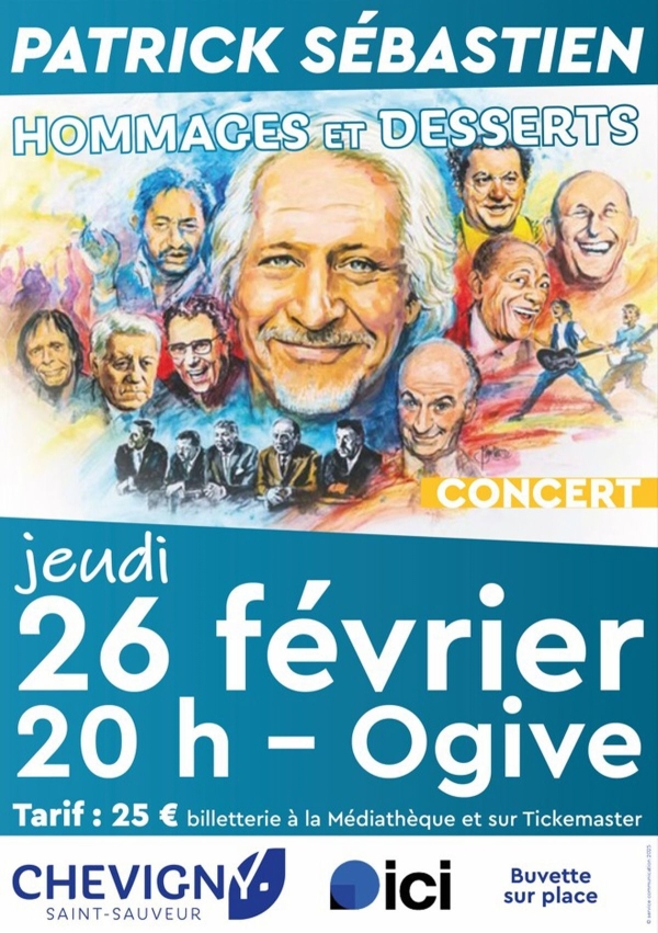 Patrick Sébastien en concert à Chevigny-Saint-Sauveur