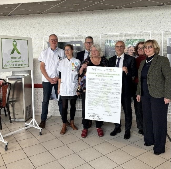 Le CHU Dijon Bourgogne, Ambassadeur du Don d’Organes