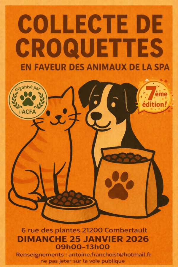 Combertault – Une collecte de croquettes pour soutenir les animaux de la SPA de Chagny