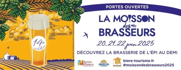 La Moisson des Brasseurs est de retour les 20, 21 et 22 juin prochains en Bourgogne - Franche-Comté
