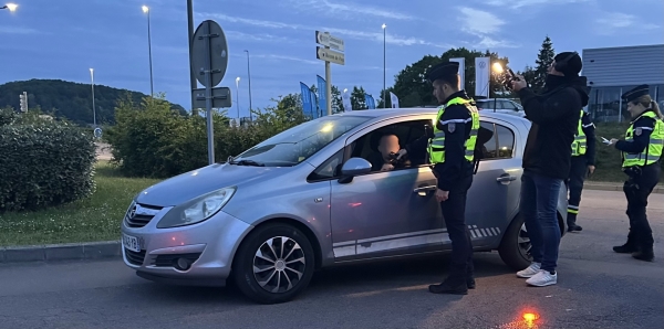 Côte-d’Or - Alcool, stupéfiants, défaut de permis : 179 véhicules contrôlés, 11 infractions lors d’un contrôle ciblé