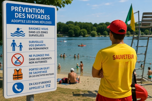 Village itinérant « Prévention des noyades » : les services de l’État mobilisés pour promouvoir la sécurité aquatique