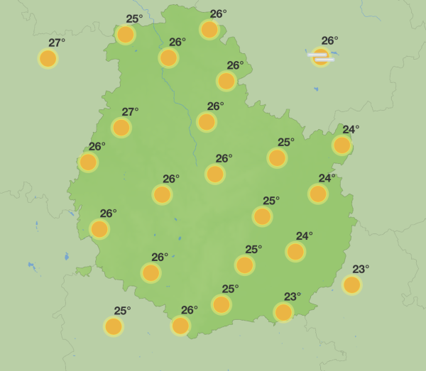 Météo en Côte d’Or – Une semaine avec une belle arrière-saison