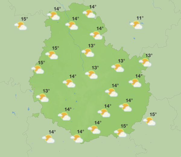 Météo du week-end en Côte-d’Or – De brèves éclaircies prévues ce samedi 