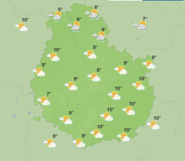 Météo en Côte-d’Or – Un week-end aux deux visages