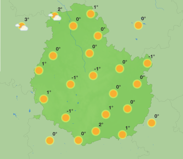 Météo en Côte-d’Or -Retour du soleil à partir de mardi