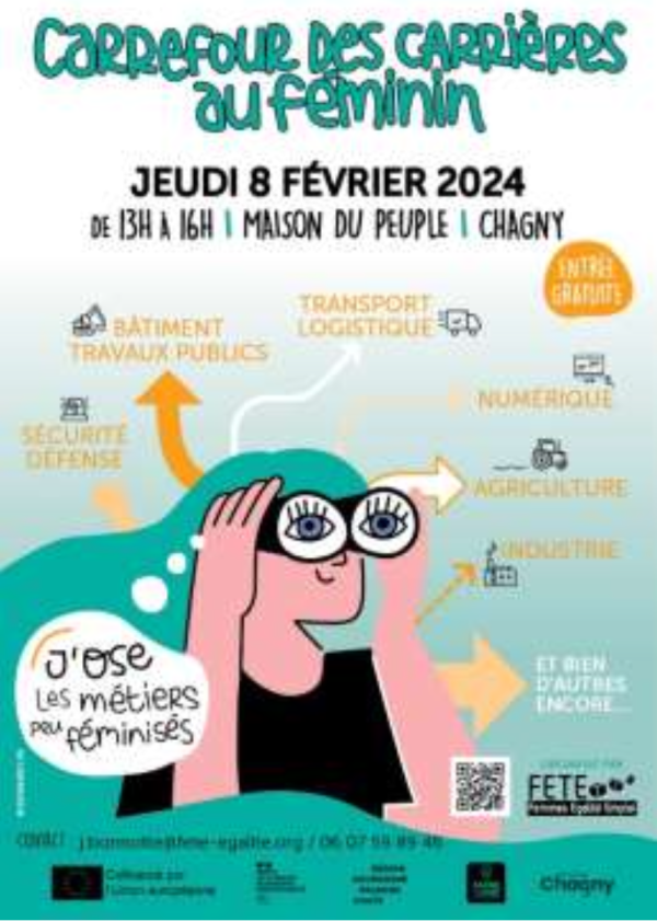 Chagny - Carrefour des Carrières au Féminin 2024 : briser les barrières et explorer de nouveaux horizons professionnels