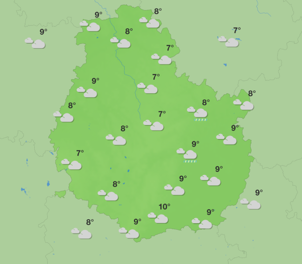 Météo en Côte-d’Or – Semaine grise mais douce