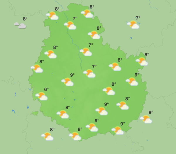 Météo en Côte-d’Or – Un week-end de contrastes