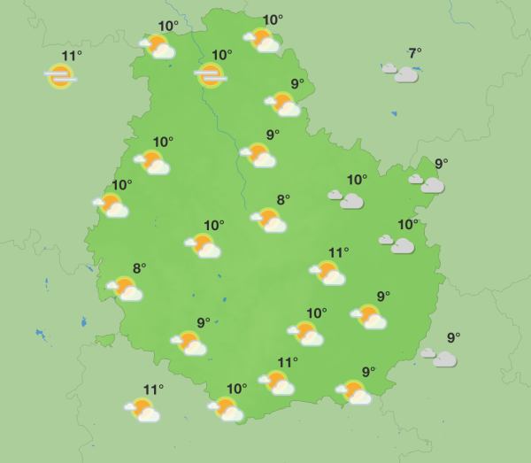  Météo en Côte-d’Or – Une semaine mouvementée en perspective