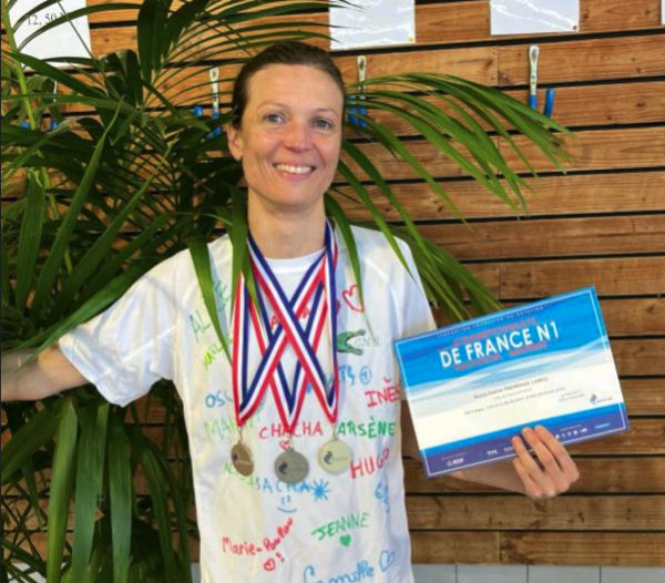 Club nautique beaunois – Marie-Cécile Trémeaux décroche le titre de Championne de France