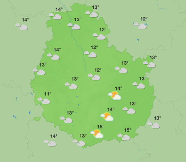 Météo en Côte-d’Or – Ciel chargé ce week-end 