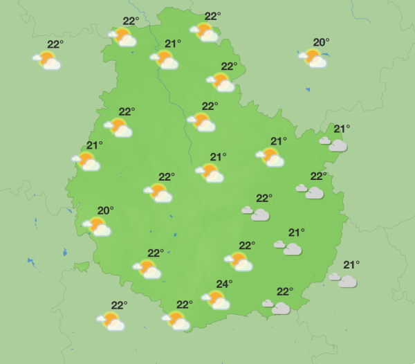 Météo en Côte-d'Or - Une semaine mouvementée à venir