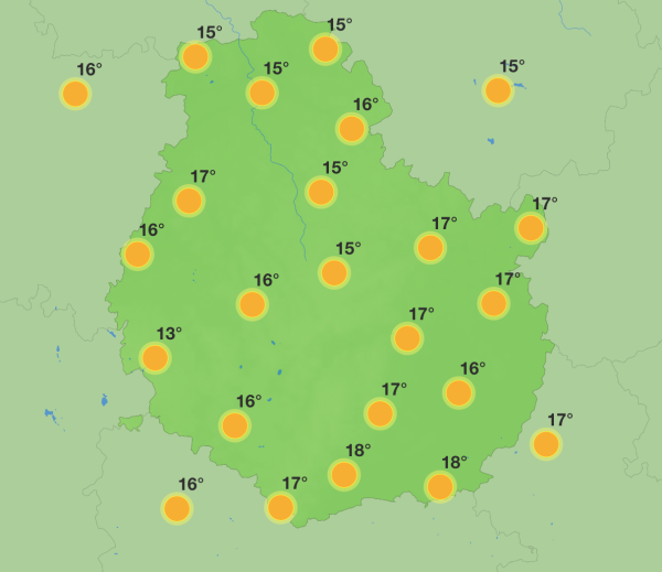  Météo en Côte-d’Or – Une première semaine de vacances oscillant entre éclaircies et averses