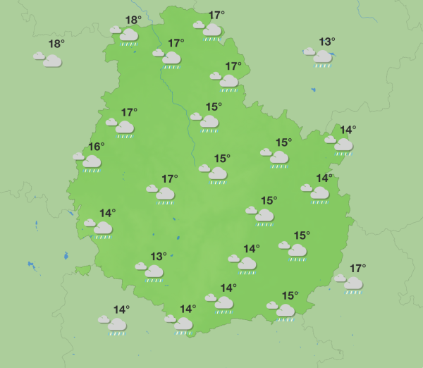 Météo en Côte-d’Or - Une semaine entre nuages et éclaircies