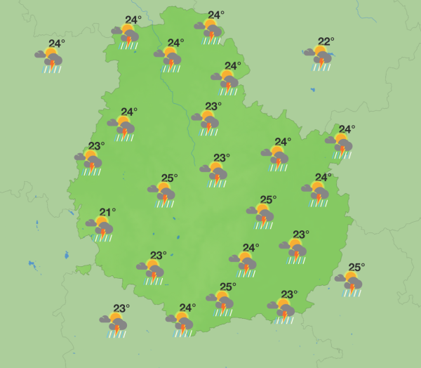 Météo en Côte-d’Or – Dernier week-end des vacances de Pâques sous les orages