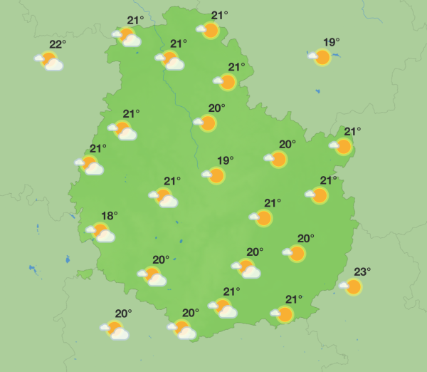 Météo en Côte-d’Or – Un week-end contrasté entre éclaircies et orages