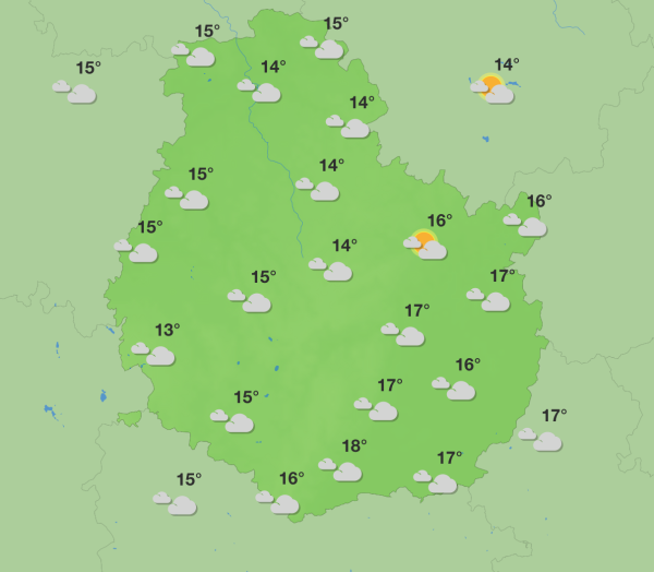 Météo en Côte-d’Or – Une semaine en trois temps : nuages, éclaircies… et retour du soleil