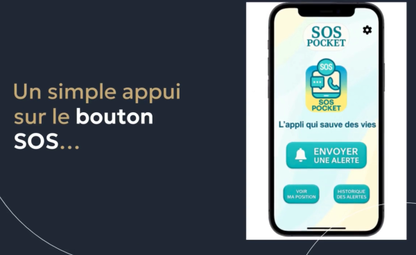 SOS Pocket : le smartphone qui veille sur vous, imaginé à Dijon