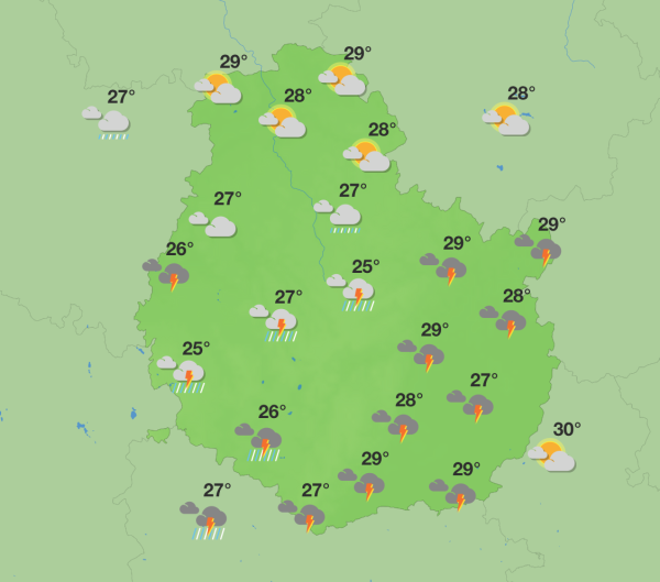 Météo en Côte-d’Or – Une semaine de contrastes après la canicule