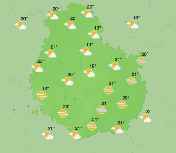 Météo en Côte-d’Or - Samedi voilé, dimanche ensoleillé