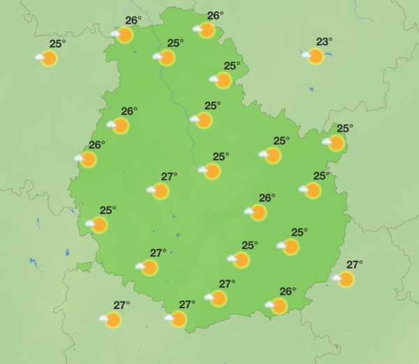 Météo en Côte-d’Or - Du soleil, des orages et une fin août sous la pluie