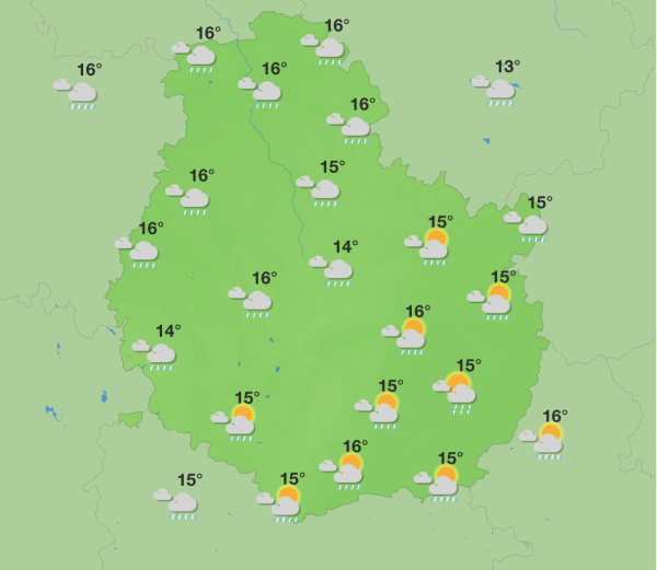 Météo en Côte-d’Or – Une première semaine de vacances sous la pluie et la fraîcheur