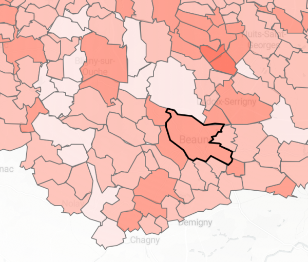 IMPÔTS - Taxe foncière sur le bâti, le non-bâti, résidence secondaire ou taxe ordure ménagère en Côte-d'Or... toujours intéressant de savoir ce que les autres payent